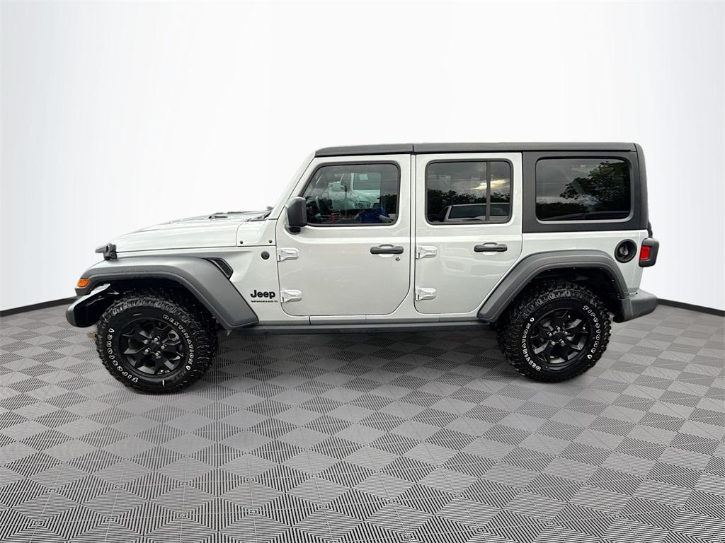 used 2023 Jeep Wrangler car, priced at $34,626