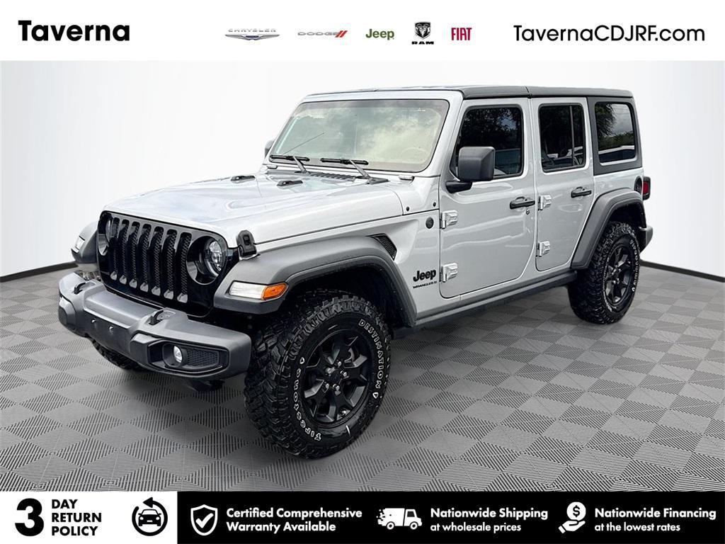 used 2023 Jeep Wrangler car, priced at $34,886