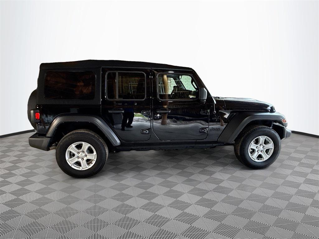 used 2022 Jeep Wrangler Unlimited car, priced at $27,753