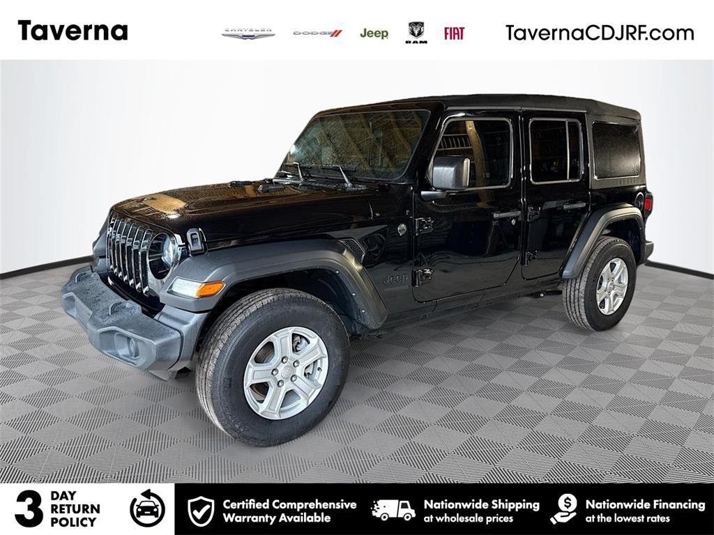 used 2022 Jeep Wrangler Unlimited car, priced at $27,753