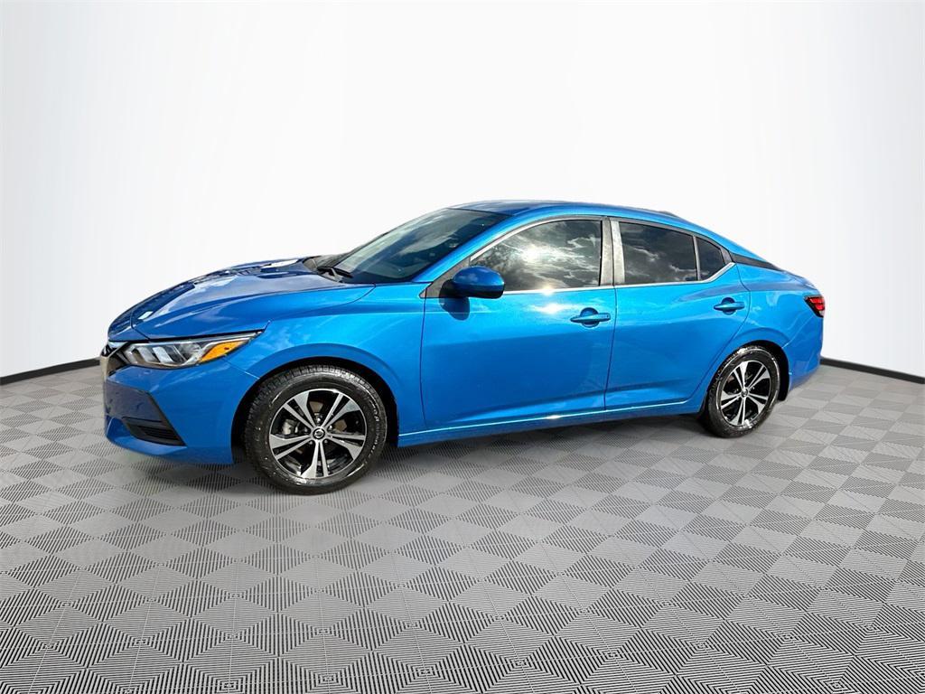 used 2021 Nissan Sentra car, priced at $13,393