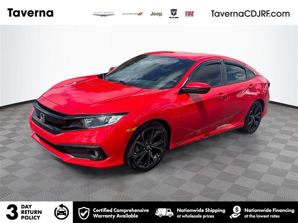 used 2020 Honda Civic car, priced at $16,992