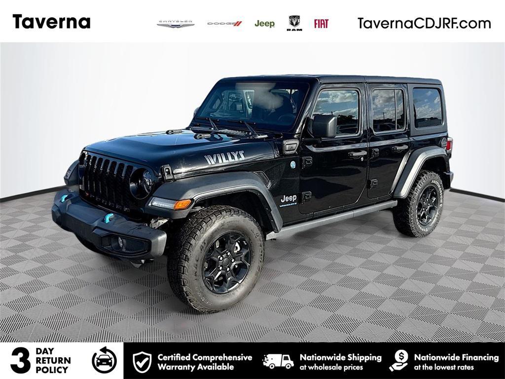 used 2023 Jeep Wrangler 4xe car, priced at $23,464