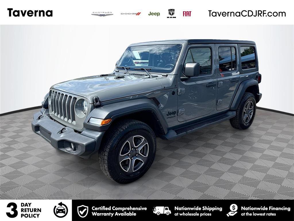 used 2022 Jeep Wrangler Unlimited car, priced at $22,968