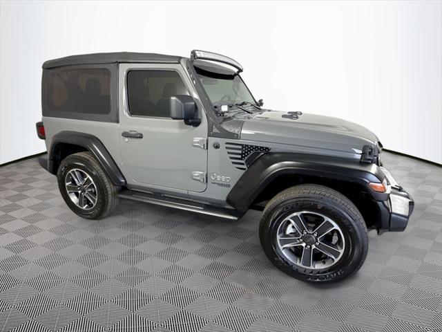 used 2021 Jeep Wrangler car, priced at $20,474