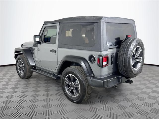 used 2021 Jeep Wrangler car, priced at $20,474