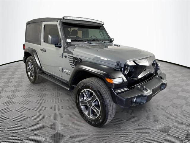 used 2021 Jeep Wrangler car, priced at $20,474