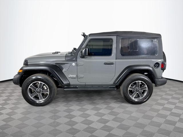 used 2021 Jeep Wrangler car, priced at $20,474