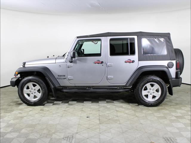 used 2018 Jeep Wrangler JK Unlimited car, priced at $20,733