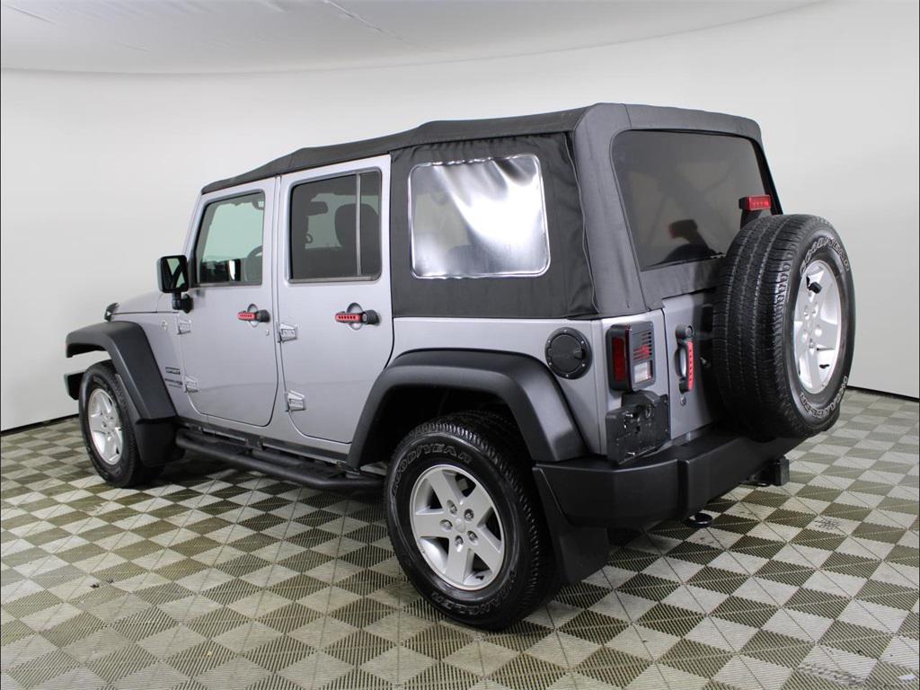used 2018 Jeep Wrangler JK Unlimited car, priced at $19,009