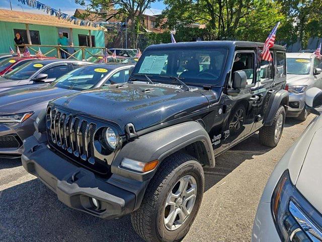 used 2021 Jeep Wrangler Unlimited car, priced at $15,493
