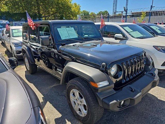 used 2021 Jeep Wrangler Unlimited car, priced at $15,493
