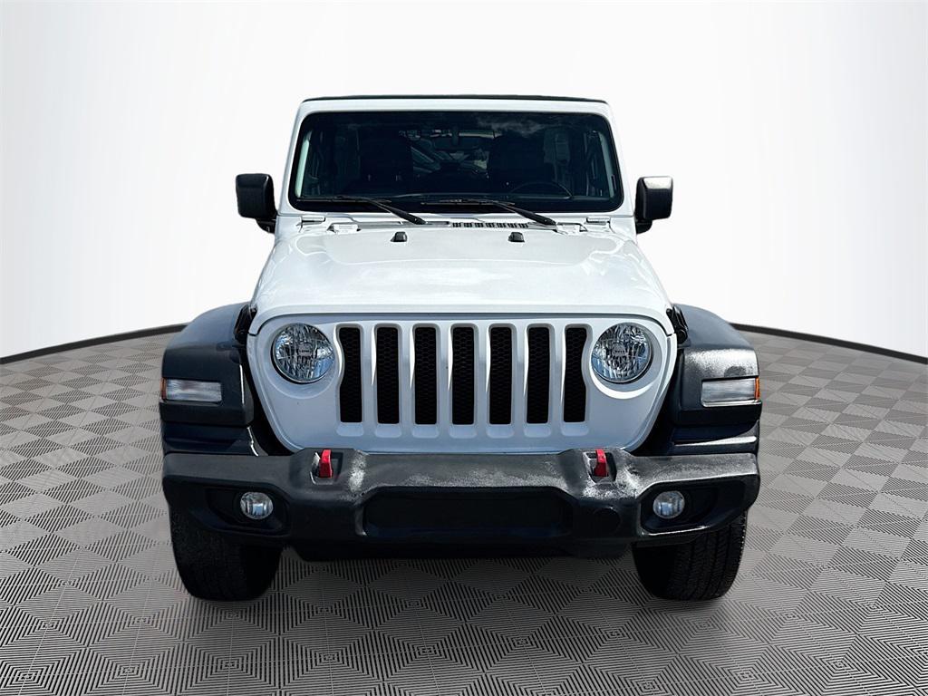 used 2021 Jeep Wrangler Unlimited car, priced at $20,246