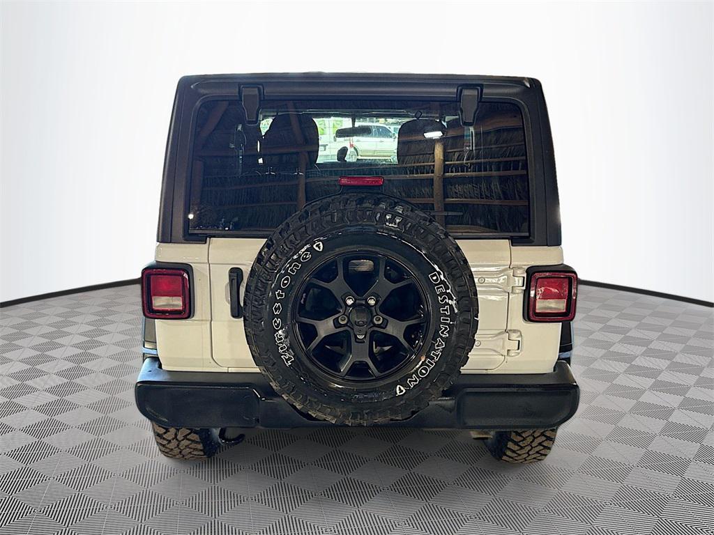 used 2021 Jeep Wrangler car, priced at $15,925
