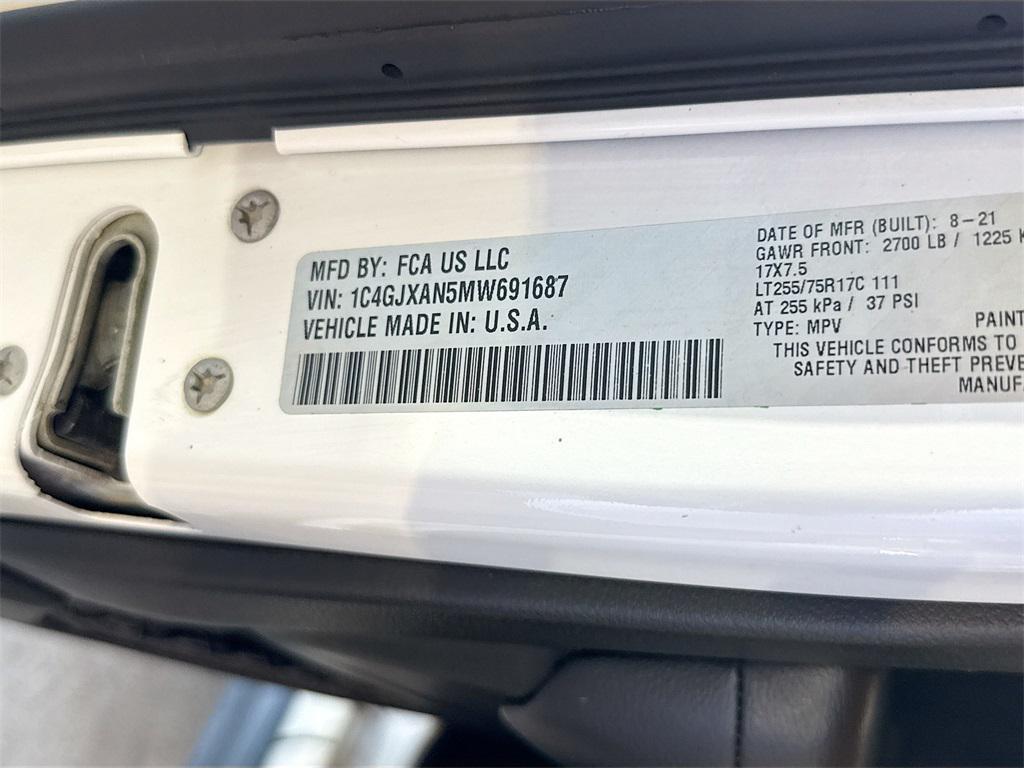 used 2021 Jeep Wrangler car, priced at $15,925