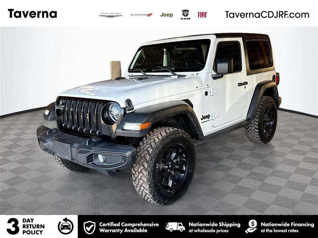 used 2021 Jeep Wrangler car, priced at $15,925