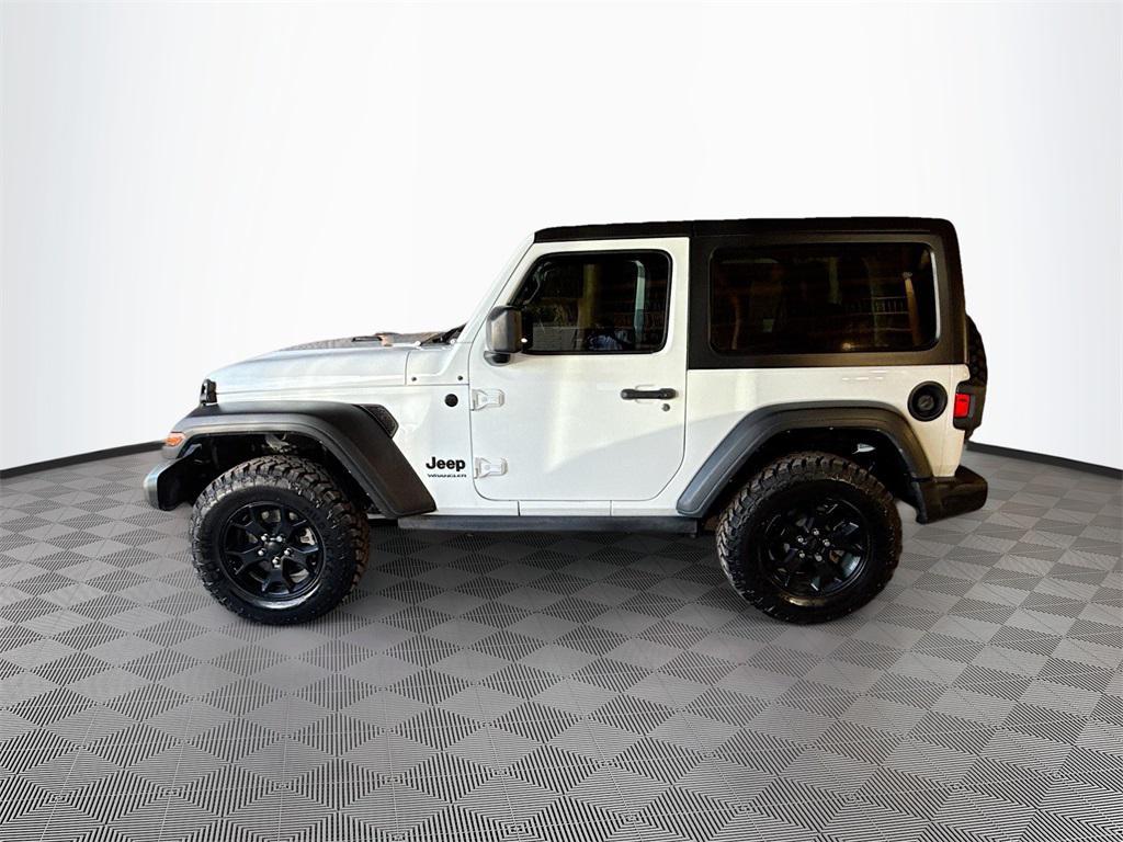 used 2021 Jeep Wrangler car, priced at $15,925
