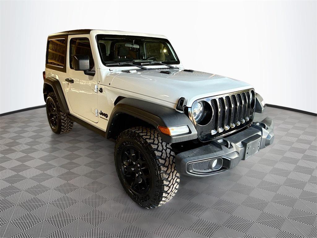 used 2021 Jeep Wrangler car, priced at $15,925
