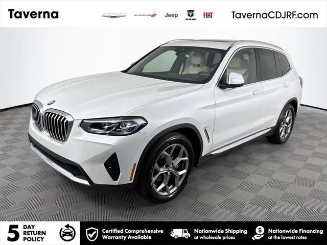 used 2022 BMW X3 car, priced at $27,662