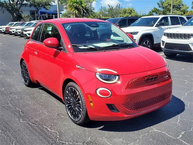 new 2024 FIAT 500e car, priced at $29,193