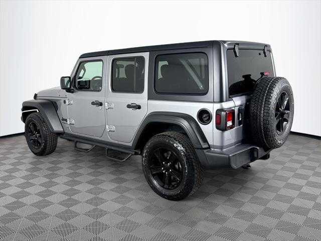 used 2021 Jeep Wrangler Unlimited car, priced at $27,163