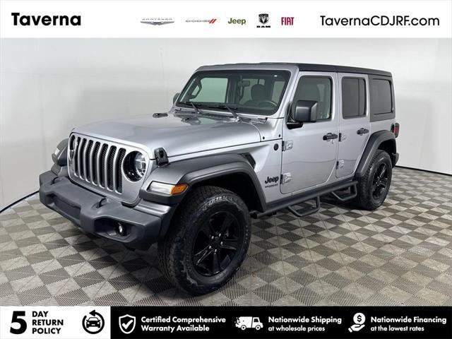 used 2021 Jeep Wrangler Unlimited car, priced at $27,892
