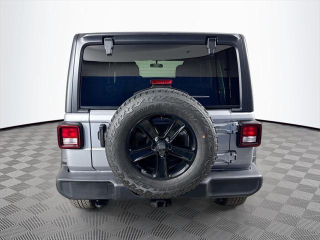 used 2021 Jeep Wrangler Unlimited car, priced at $27,163