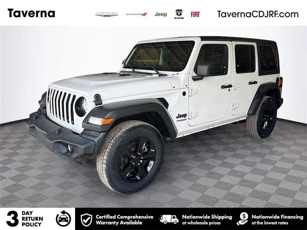 used 2021 Jeep Wrangler Unlimited car, priced at $25,019