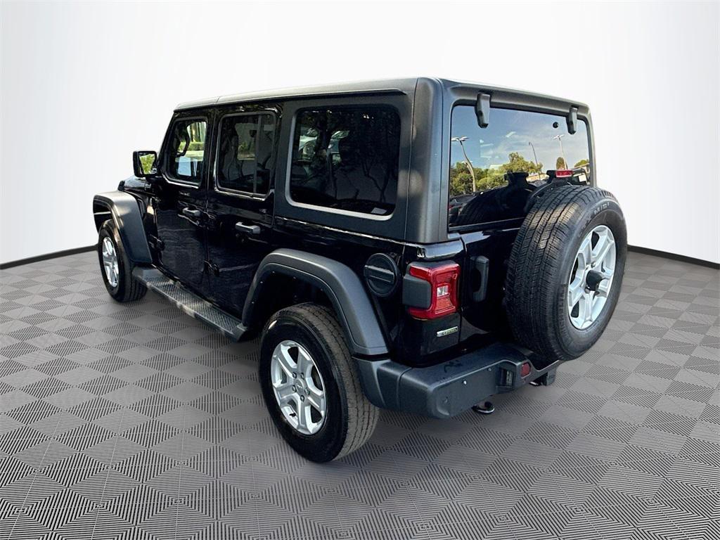 used 2021 Jeep Wrangler Unlimited car, priced at $26,213