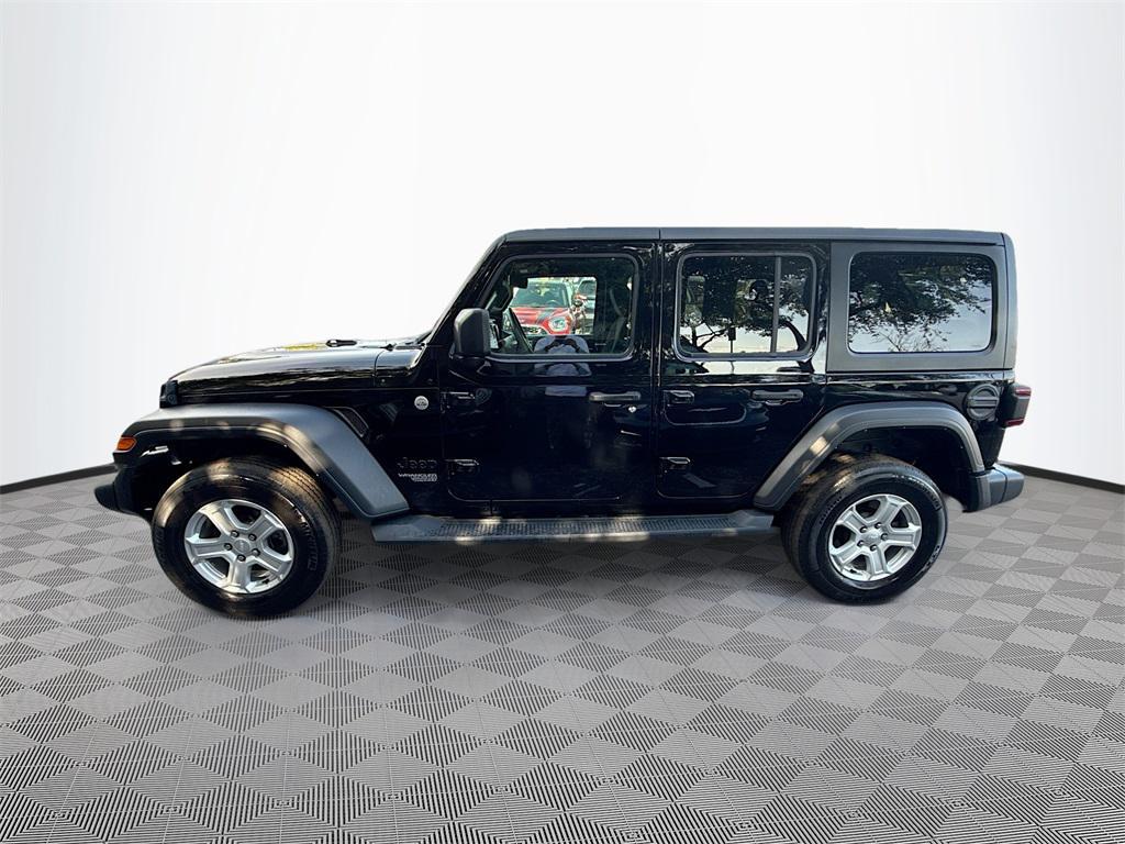 used 2021 Jeep Wrangler Unlimited car, priced at $26,213