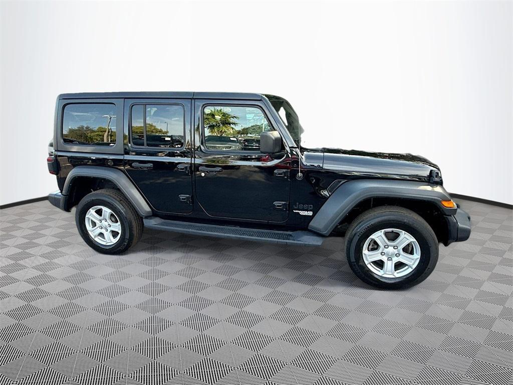 used 2021 Jeep Wrangler Unlimited car, priced at $26,213