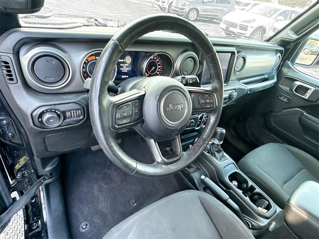 used 2021 Jeep Wrangler Unlimited car, priced at $26,213