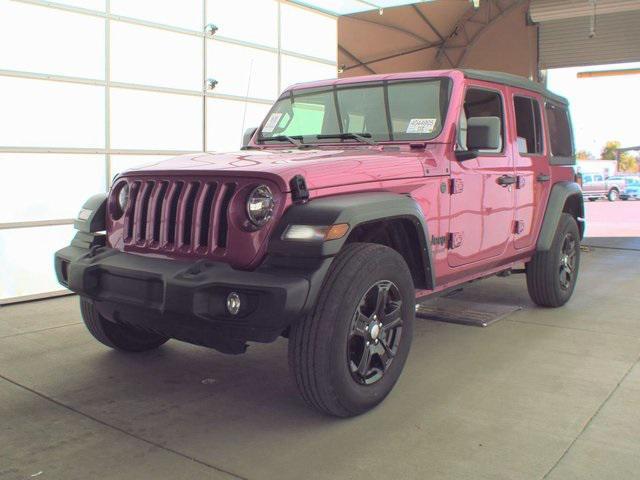 used 2022 Jeep Wrangler Unlimited car, priced at $24,730