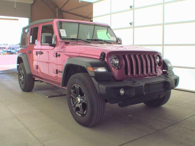 used 2022 Jeep Wrangler Unlimited car, priced at $24,730