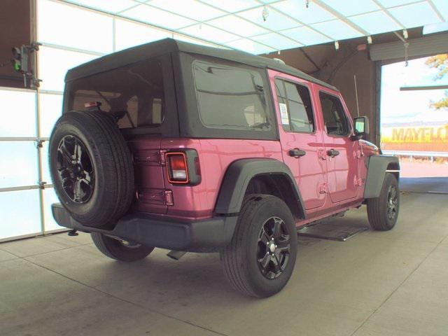 used 2022 Jeep Wrangler Unlimited car, priced at $24,730