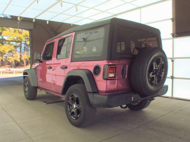 used 2022 Jeep Wrangler Unlimited car, priced at $24,730