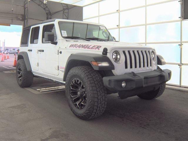 used 2021 Jeep Wrangler Unlimited car, priced at $19,150
