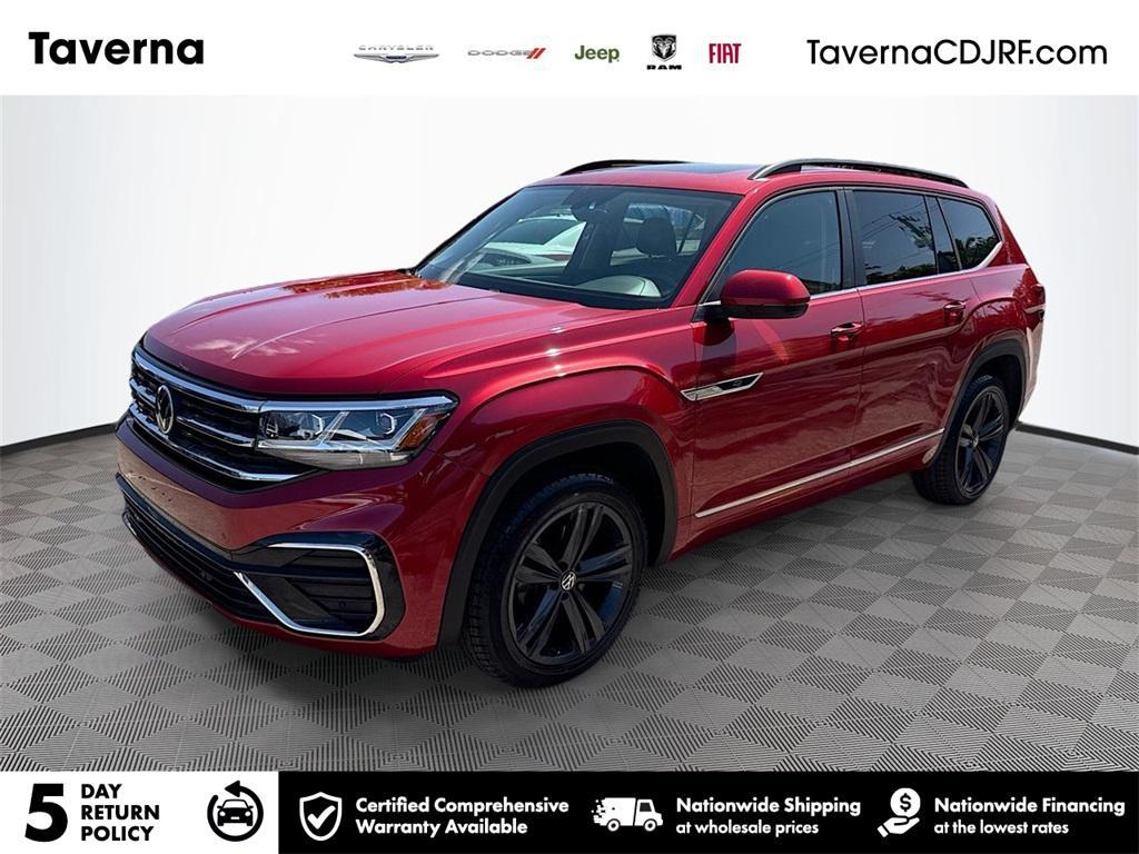 used 2021 Volkswagen Atlas car, priced at $21,723