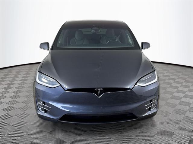 used 2018 Tesla Model X car, priced at $27,842