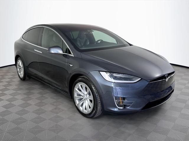 used 2018 Tesla Model X car, priced at $27,842