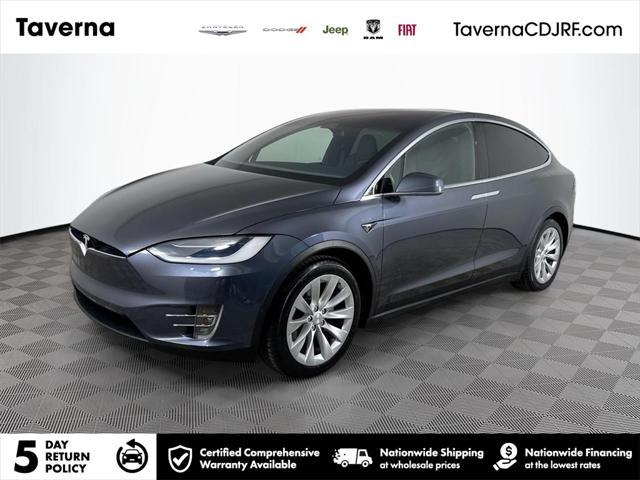 used 2018 Tesla Model X car, priced at $27,842
