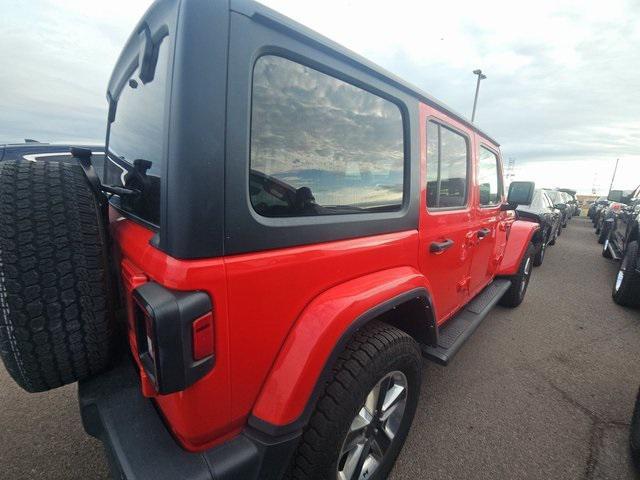 used 2022 Jeep Wrangler Unlimited car, priced at $24,954