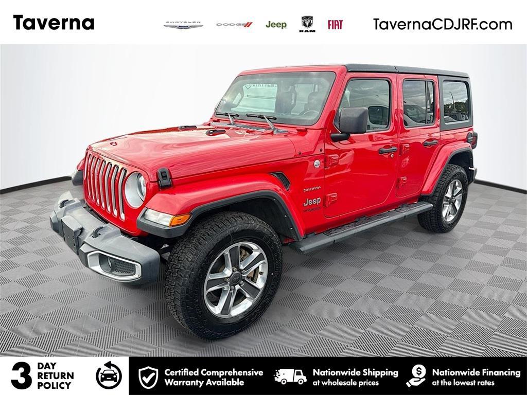 used 2022 Jeep Wrangler Unlimited car, priced at $24,535