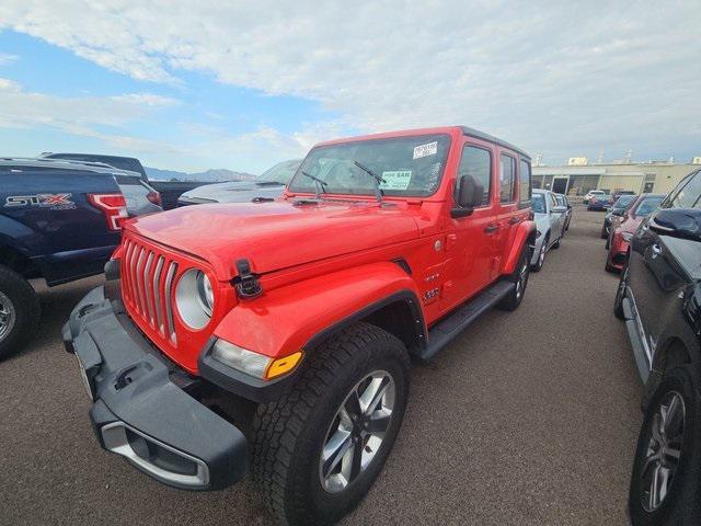 used 2022 Jeep Wrangler Unlimited car, priced at $24,954