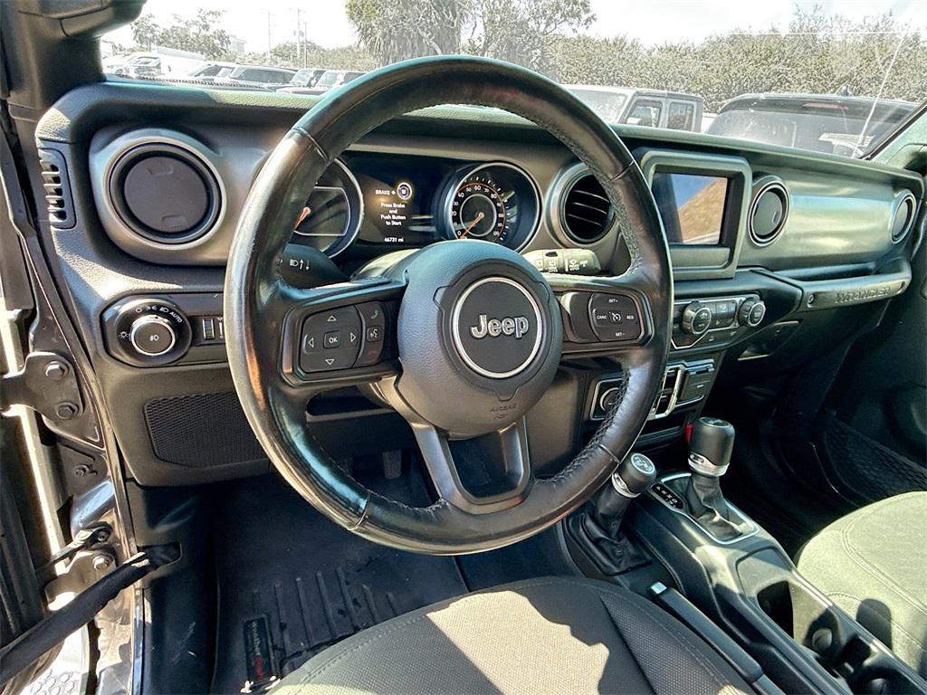 used 2021 Jeep Wrangler Unlimited car, priced at $25,783