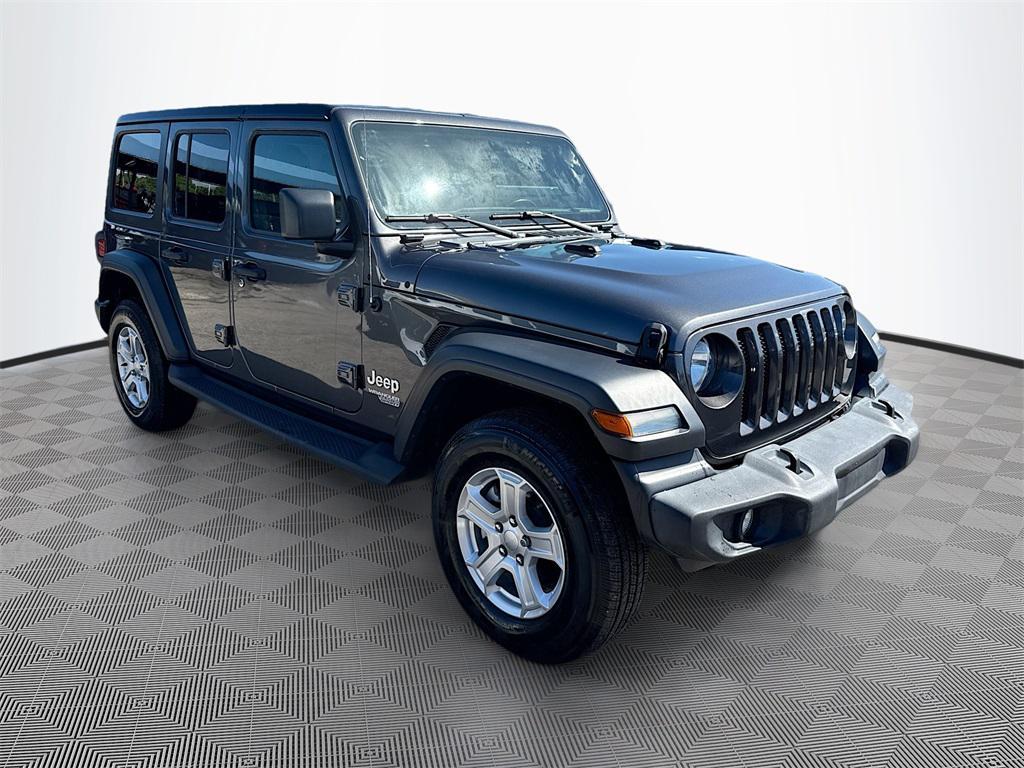 used 2021 Jeep Wrangler Unlimited car, priced at $25,783