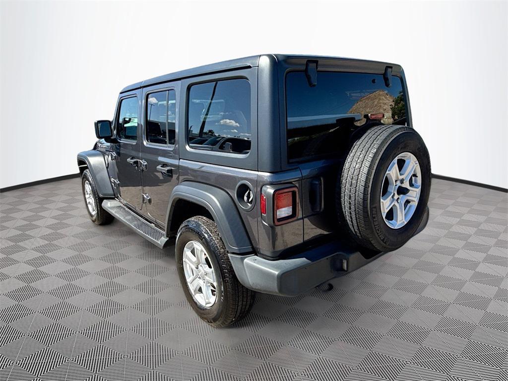 used 2021 Jeep Wrangler Unlimited car, priced at $25,783