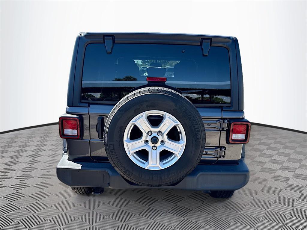 used 2021 Jeep Wrangler Unlimited car, priced at $25,783