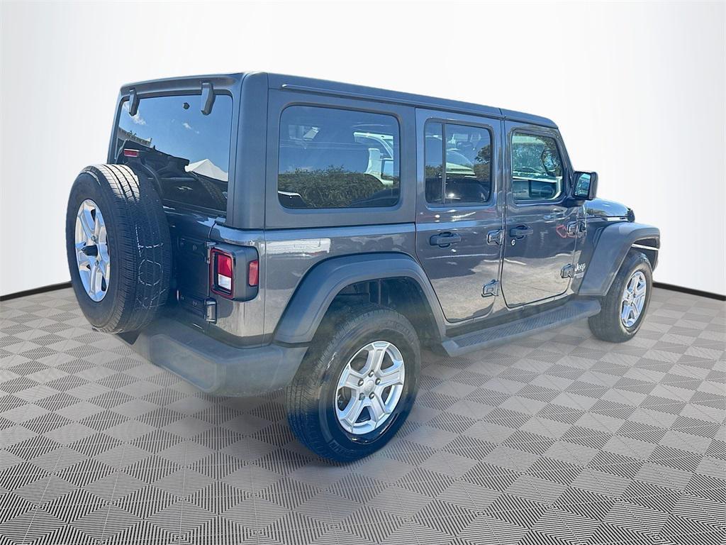 used 2021 Jeep Wrangler Unlimited car, priced at $25,783