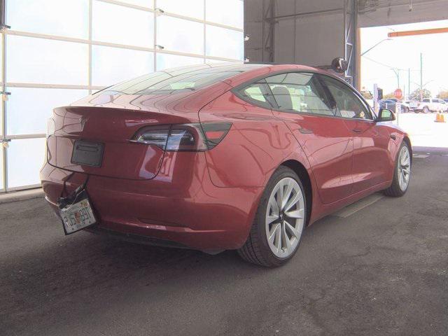 used 2022 Tesla Model 3 car, priced at $15,360
